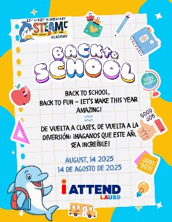 Back to School Poster
